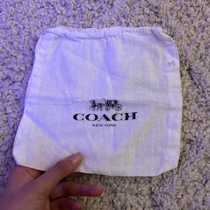 Small Coach jewelry bag!